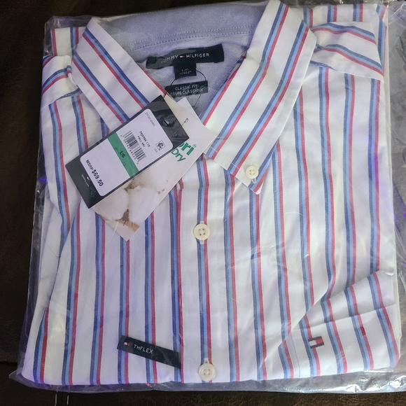 Tommy Hilfiger Men's Flex Stretch Striped … - Picture 2 of 4